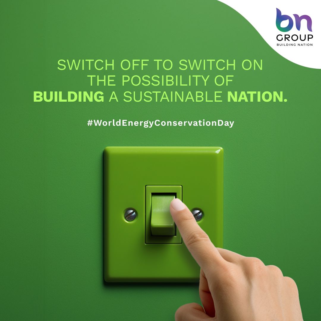 This World Energy Conservation Day, let's empower change and collectively contribute towards building a nation that is brighter and more sustainable.